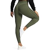 Aoxjox High Waisted Workout Leggings for Women GEO Compression Tummy Control Gym Buttery Soft Yoga Pants 27"