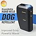 PestZilla Handheld Dog Repellent and Trainer with White LED Flashlight / Pocket size Ultrasonic Dog Deterrent and Bark Stopper + Dog Trainer Device [UPGRADED VERSION]