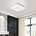 Ceiling Light Flush Mount Ceiling Lamp Audian K9 Crystal Modern Chandelier Light Fixture Dimmable LED 4000K Transparent Electroplating for Bedroom Hallway Dining Room Balcony W14.2H2.8''