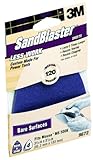 3M 9672 120-Grit Mouse Sandpaper Sheets, 4-Pack