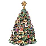 The San Francisco Music Box Company Jingle Bell Rotating Christmas Tree Figurine