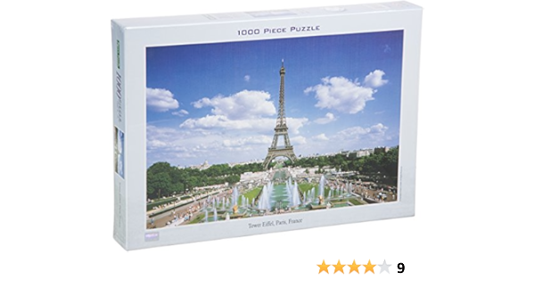 rompecabezas torre eiffel 1000 piezas