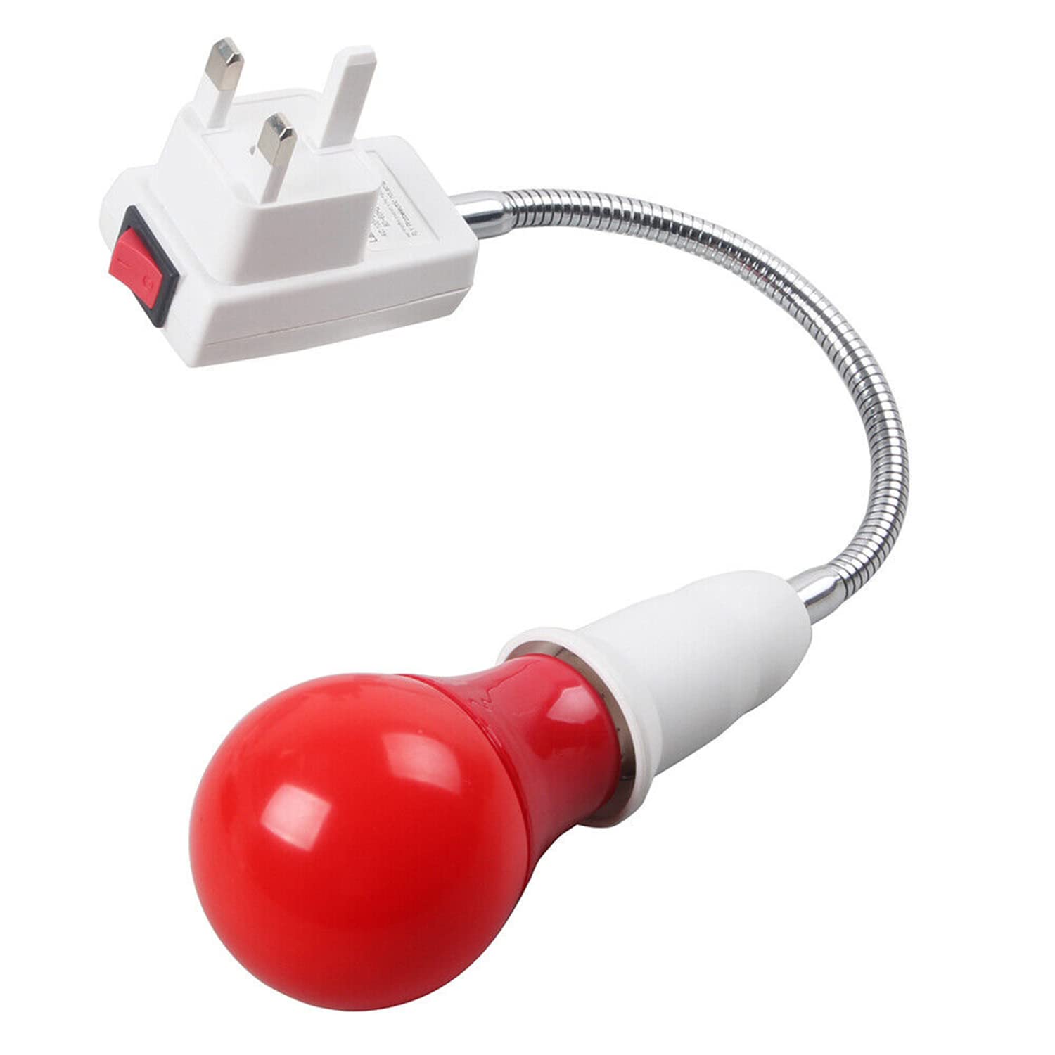 eTone Darkroom Safe LED Lamp E27 Screw Mouth Wall Light 360 Degree Desk With Switch