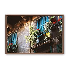 signwin Framed Canvas Wall Art Rural Landscape Photography...