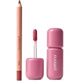 PERSONA Dusk Lip Liner &amp; Petal Cloudtint Gloss Bundle, Contour &amp; Shine | Long-wear matte liner with hydrating gloss-to-tint color, enhances lips, vegan, cruelty-free, made in USA