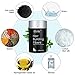 Hair Building Fibers, LuckyFine Disposable Powder Conceal Instantly for Thinning Hair, Cover Up Hair Loss Natural Thickens for Men and Women Black Color 22g/0.78oz