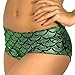 JFEELE Mermaid Shorts Women's Fish Scale Shorts