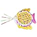 HongCheng Electronic Funny Go Fishing Game Toy Board Set for Boys Girls Fish Shape Board with 21 Fishes 4 Fishing Rods and Music for Educational Learning, Color Vary