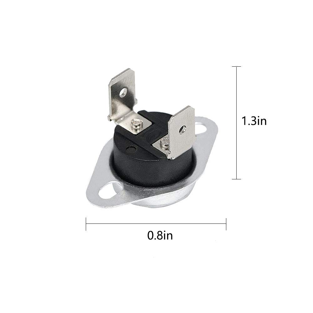 AMI PARTS DC97-14486A Dryer Assembly Duct Heater with DC47-00016A Thermal Fuse and DC32-00007A Dryer Thermistor Replacement Part Compatible with Samsung Kenmore Dryer