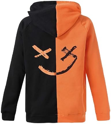 smiling face hoodie