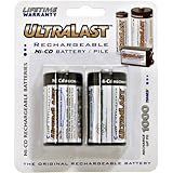 AGAIN AND AGAIN ULN2C Rechargeable C Cell NiCd Batteries