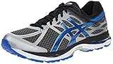 ASICS Men's Gel Cumulus 17 Running Shoe, Mix Grey/Electric Blue/Black, 8.5 M US