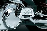 Kuryakyn 4563 Flamed Passenger Floorboard Covers For Harley-Davidson