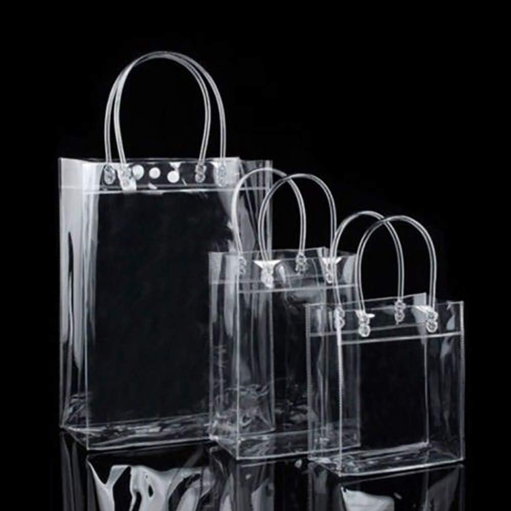transparent mini tote bag