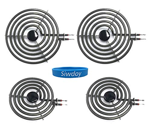 Siwdoy (Pack of 4) MP22YA Electric Range Burner Element Unit Set - 2 pcs MP15YA 6" and 2 pcs MP21YA 8" - Thumbnail 5