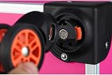 Gorilla GC-340 Cosmetics Trolley Case Black Pink with 4 Wheels Telescopic Handle view 5