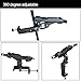 Cooltto Fishing Rod Holders Boats 2 Pack Large Clamp Opening 360 Degree Adjustable Fish Pole Racks Folding Holder