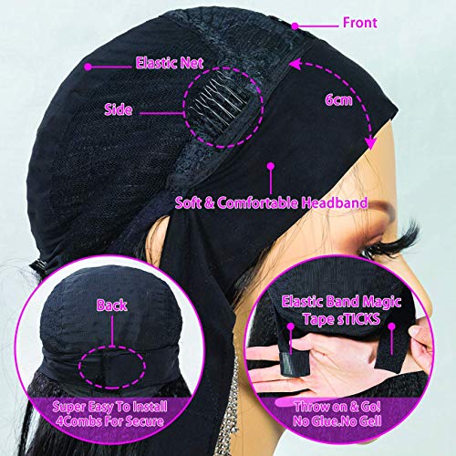 Kinky-Straight-Headband-Wigs-Italian-Yaki-Human-Hair-Wig-for-Black-Women-Easy-to-Wear-Wig-with-Black-Headband-150-Density-NC-18inches