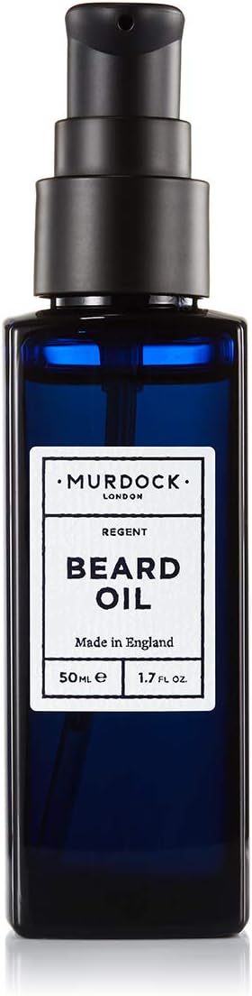 Murdock London Natural Beard Oil for Men 50 ml Organic Nourishing Gloss Finish