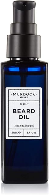 Murdock London Natural Beard Oil for Men 50 ml Organic Nourishing Gloss Finish