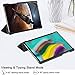 VECO Samsung Galaxy Tab S5e Case 2019 SM-T720/T725 - Ultra Slim Tri-Fold Stand Shockproof Case with Auto Wake/Sleep Feature Designed for Samsung Galaxy Tab S5e 10.5 Inch(Black)