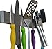 Powerful Magnetic Knife Holder | 14 Inch Stainless Steel Solid Wall Mount Strip Tool Storage | Utensil Bar Rack & Kitchen Sets Organizer with Multi-Purpose Functionality