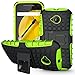 Moto E (2nd Gen) Case,Sophmy Hybrid Dual Layer Armor Protective Case Cover with kickstand for Motorola Moto E (2nd Generation / 2015 Release) (green)