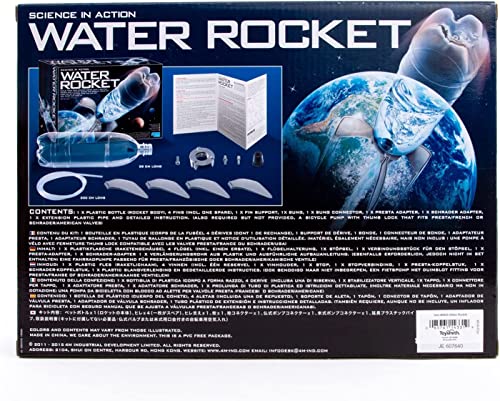 4M Water Rocket Kit, DIY Science Space Stem Toys, For Boys & Girls Ages 8+