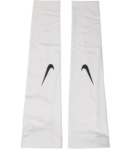 NIKE Pro Adult Dri-FIT 3.0 Arm Sleeves (Black/White, Small/Medium