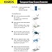 for Xiaomi Pocophone F1 Screen Protector, [2 Pack] KHAOS Tempered Glass Screen Protector for Poco F1 9H HD-Clear Ant-Scratch Glass Protector