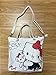 Finex Hello Kitty CANVAS White Crossbody with Rope Handles and Adjustable & Removable Long Strap