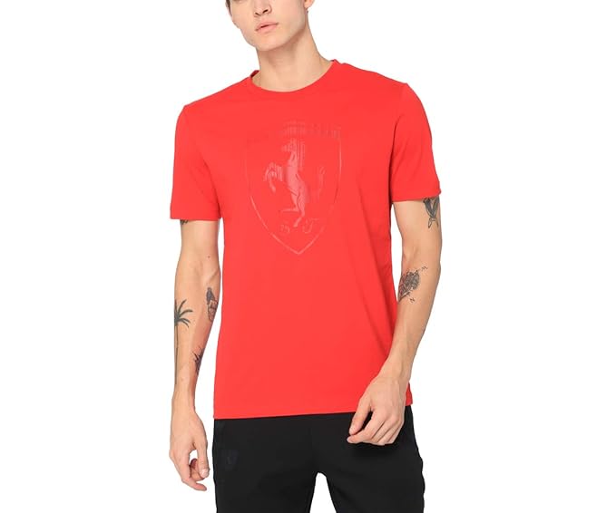 puma ferrari big shield tee