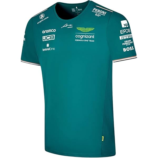 Lot De T-Shirt Aston Martin F1 Team Vert 2025