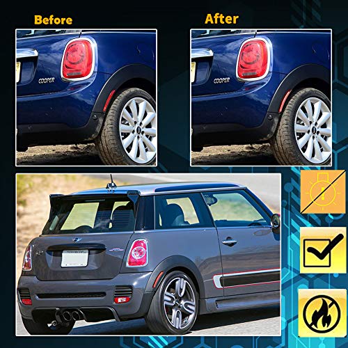 GTinthebox Smoked Lens Led Side Marker Light Kit for 2007-2013/14 MINI Cooper R55 R56 R57 R58 R59 R60 R61,Replace OEM Sidemarker Lamps - Thumbnail 6