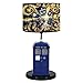 Doctor Who Flashing Tardis Pattern Table Lamp