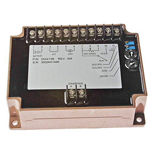 Mover Parts Engine Speed Controller EFC3044196 Fits Cummins 12-24V Generator
