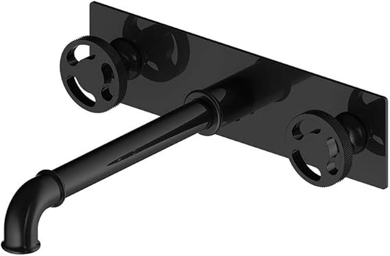 Waschbecken Wasserhahn schwarz, Messing Waschbecken Wasserhahn im