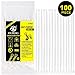 Nylon Zip Ties Heavy Duty- 7 Inch 100 Pieces,Tensile Strength, Ultra Strong Plastic Wire Ties, Multi-Purpose Self Locking Cable Ties.White