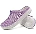 welltree Unisex Women's Men's Garden Clog Shoes Quick Drying Slippers Sandals 7 US Men / 9 US Women Purple/40