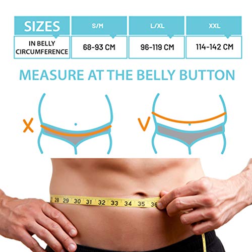 Lumbar Support Belt I Lower Back Brace by Everyday Medical I Targeted Lower Back Pain Relief for Back Spasms, Sciatica, Weight Lifting Waist Gym Belt for Sports I for Men and Women I Small/Medium