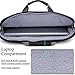 Brinch 15.6-Inch Multi-functional Suit Fabric Portable Laptop Sleeve Case Bag for Laptop, Tablet, Macbook, Notebook - Grey