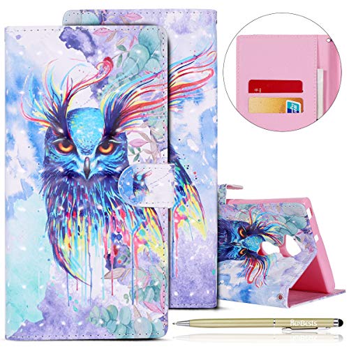 image for Herbests Compatible with Sony Xperia XA2 Ultra Wallet Case Cover Luxur