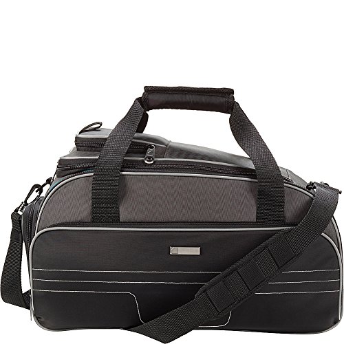 ONboard Underseat Cary-On Duffel Bag + RFID Protection Anti-Theft Security For Travel - Fits 10.1 Laptop or Notebook Business, College School Computer Bag for Women & Men, Black