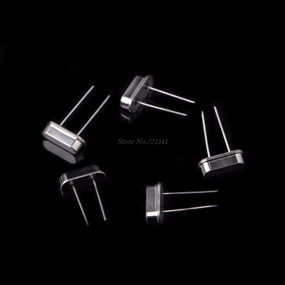 Crystal Oscillator kit 35 Pcs HC49S 7 Values 32768KHz 6MHz 8MHz 10MHz