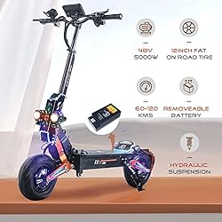D5 Foldable Electric Kick Scooter High Power Dual