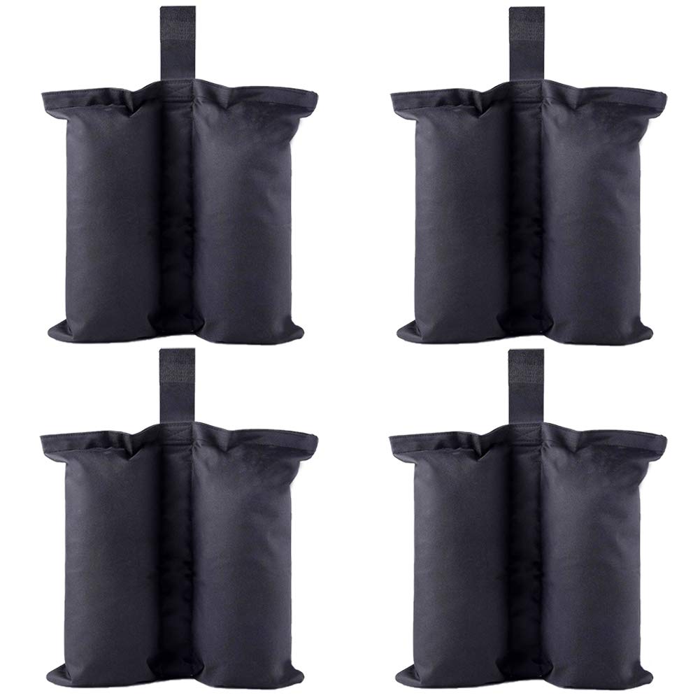 YELAIYEHAO 4 PCS Weights Bag for Pop up Canopy Tent Weighted Feet Sand Bag (Large-4pcs)