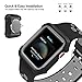 Case and Band Compatible for Watch Series 1/2/3 42mm, Silicone Strap with Ventilation Holes and Shock Resistant Bumper Cover Replacement for Watch Series 1/2/3