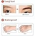 Evermarket Eyebrow Pen,Music Flower Eyebrow Tattoo Tint Dye Cream Gel with Four Tips,Long-lasting Waterproof for Eyes Makeup, Brown