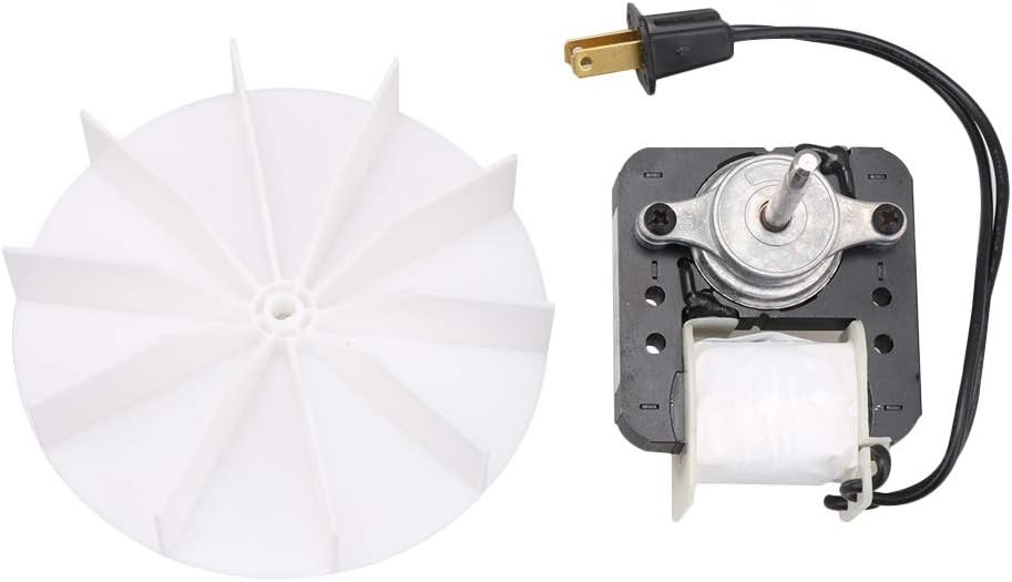 RDEXP 120V Bathroom Exhaust Vent Fan Motor with Fan Blade Parts SM550