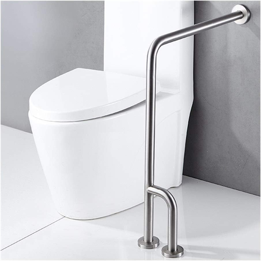 Safety Support Rail,LShaped Toilet Grab Rail, Stainless